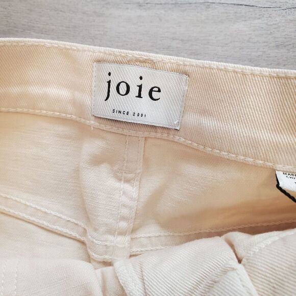 Joie Womens Hauser Frayed Raw Hem High Waisted Jean Shorts - Picture 5 of 7